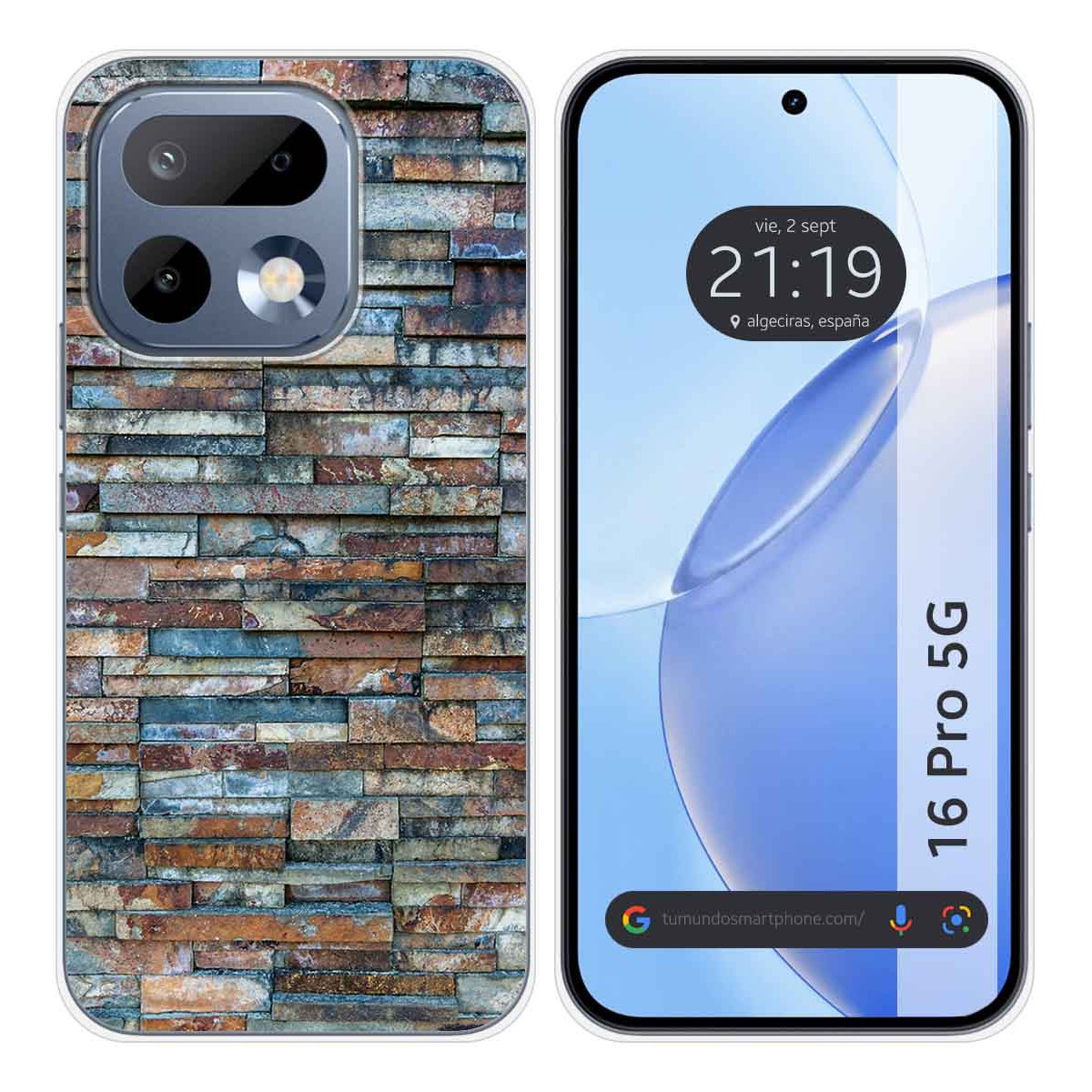 Funda Silicona para Realme 16 Pro 5G diseño Ladrillo 05 Dibujos