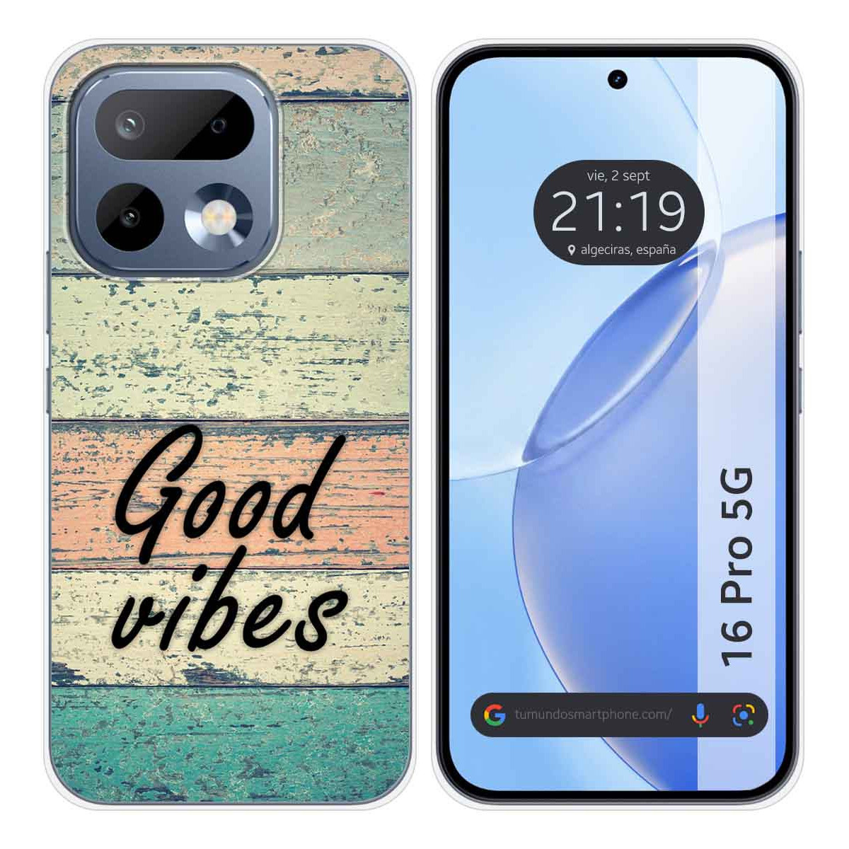 Funda Silicona para Realme 16 Pro 5G diseño Madera 01 Dibujos
