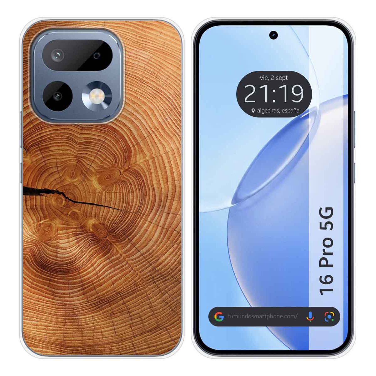 Funda Silicona para Realme 16 Pro 5G diseño Madera 04 Dibujos