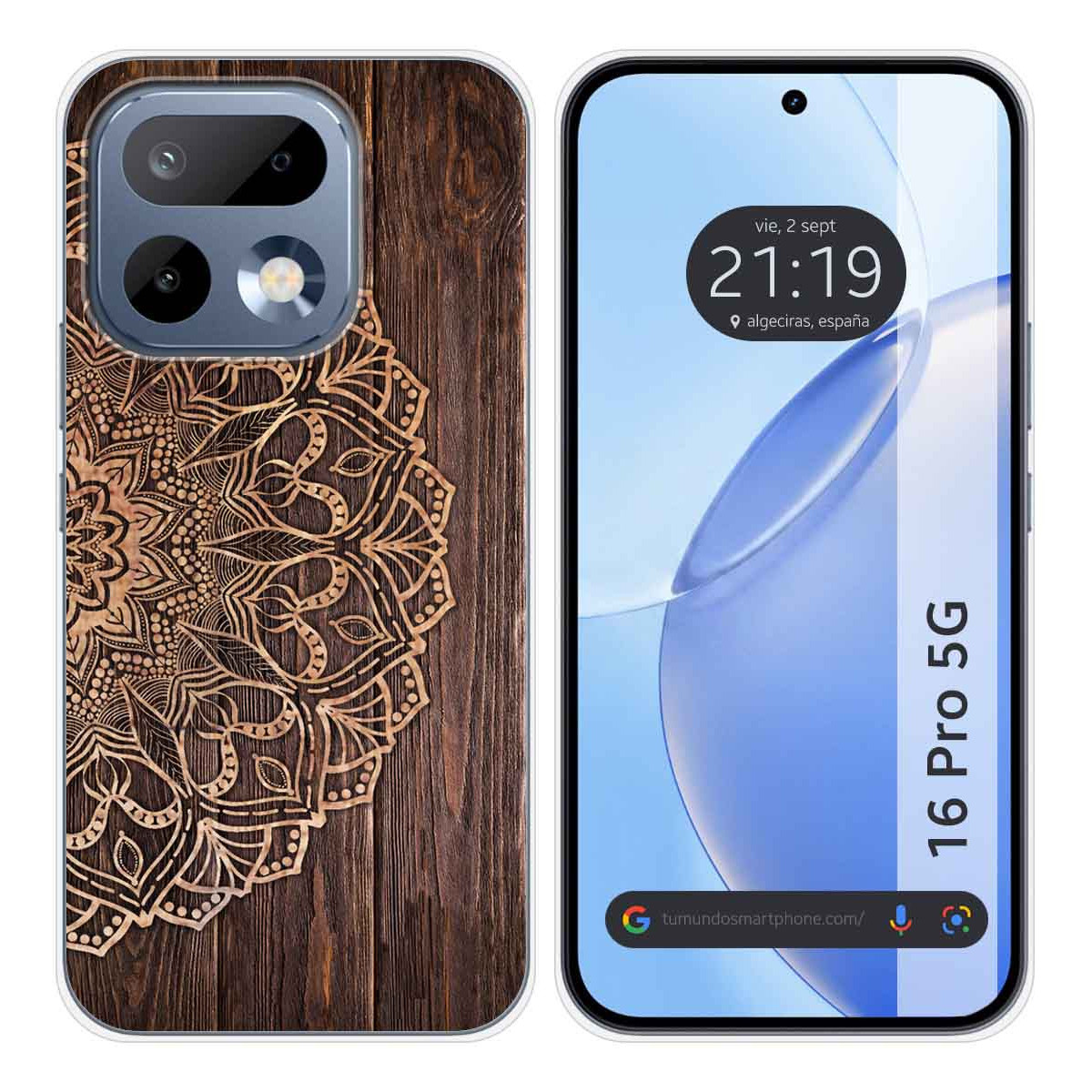 Funda Silicona para Realme 16 Pro 5G diseño Madera 06 Dibujos