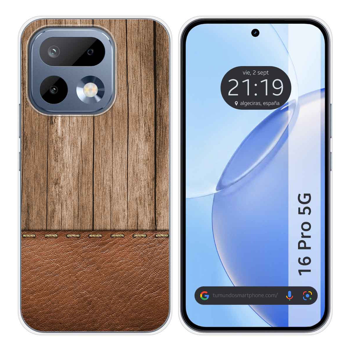 Funda Silicona para Realme 16 Pro 5G diseño Madera 09 Dibujos
