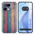 Funda Silicona para Realme 16 Pro 5G diseño Madera 10 Dibujos