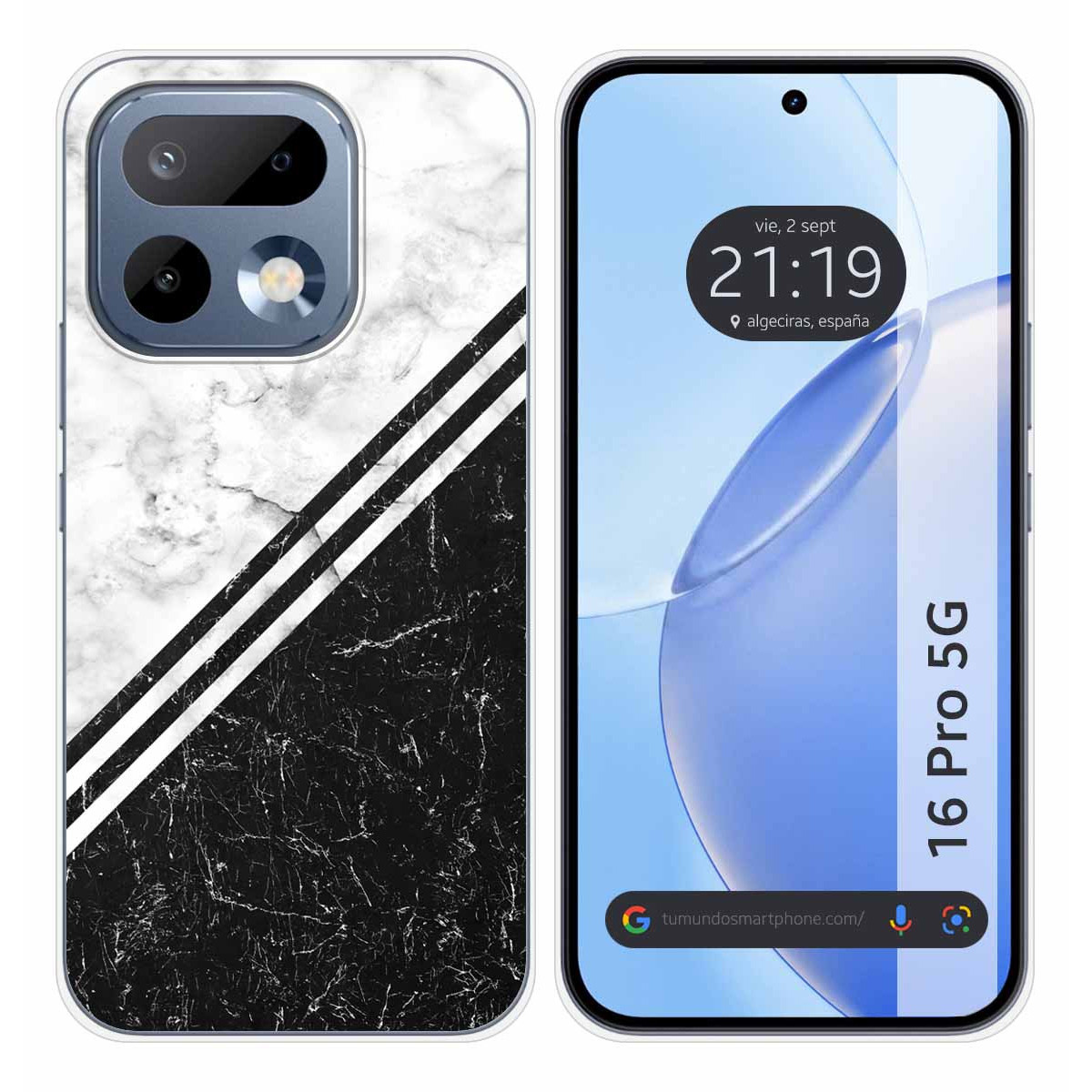 Funda Silicona para Realme 16 Pro 5G diseño Mármol 01 Dibujos