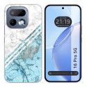 Funda Silicona para Realme 16 Pro 5G diseño Mármol 02 Dibujos
