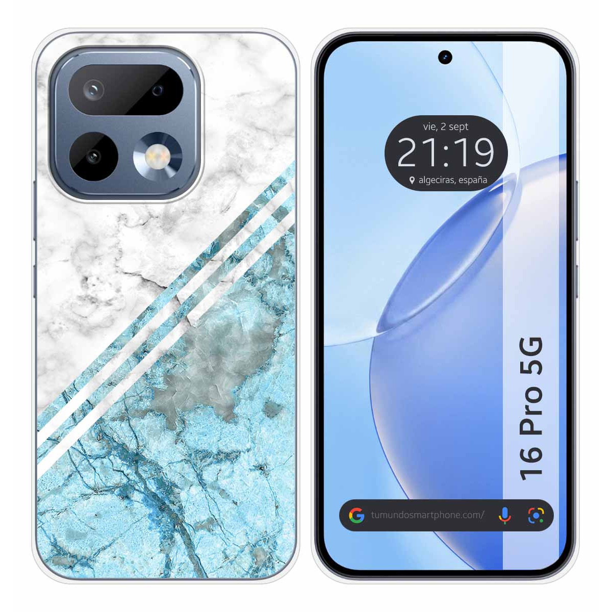 Funda Silicona para Realme 16 Pro 5G diseño Mármol 02 Dibujos