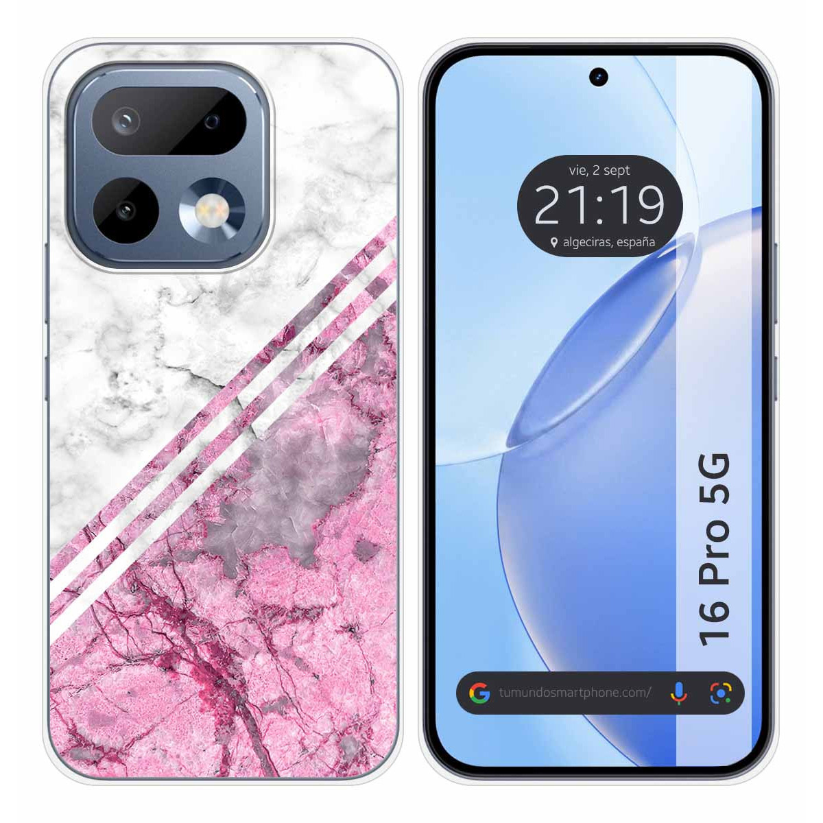 Funda Silicona para Realme 16 Pro 5G diseño Mármol 03 Dibujos