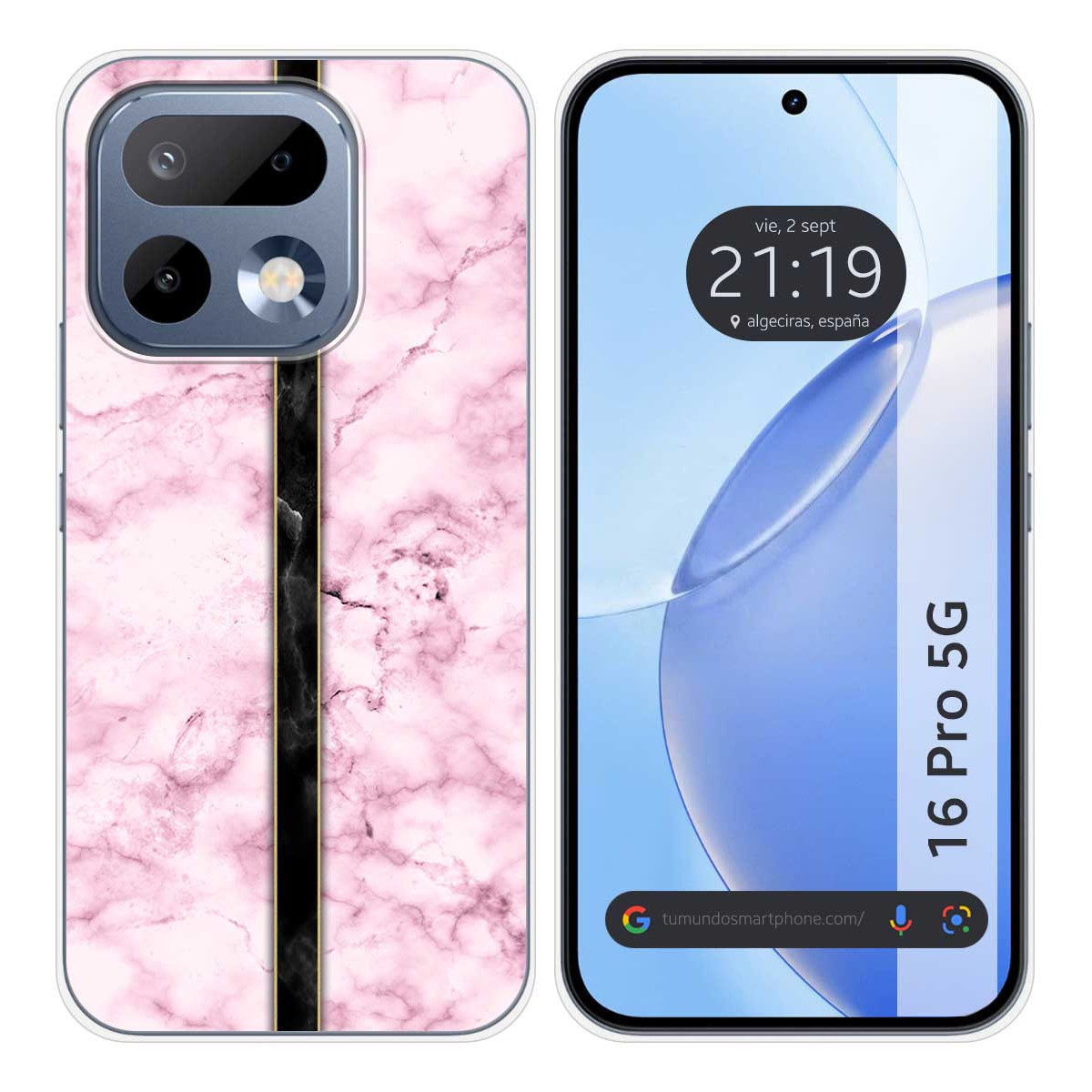 Funda Silicona para Realme 16 Pro 5G diseño Mármol 04 Dibujos