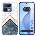 Funda Silicona para Realme 16 Pro 5G diseño Mármol 05 Dibujos