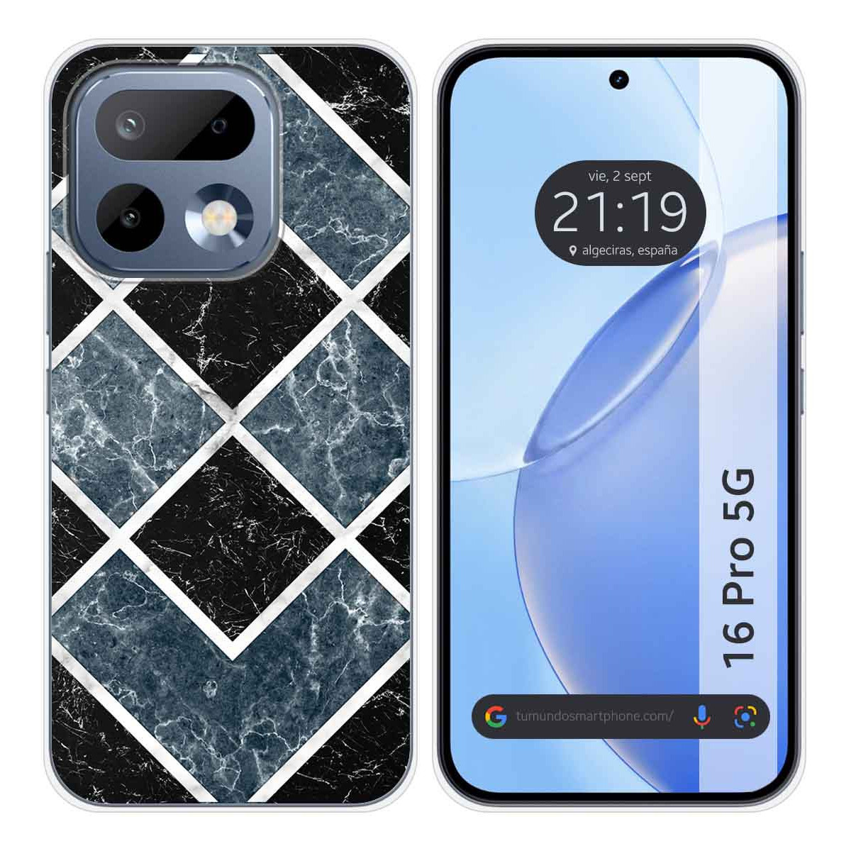 Funda Silicona para Realme 16 Pro 5G diseño Mármol 06 Dibujos