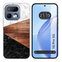 Funda Silicona para Realme 16 Pro 5G diseño Mármol 11 Dibujos