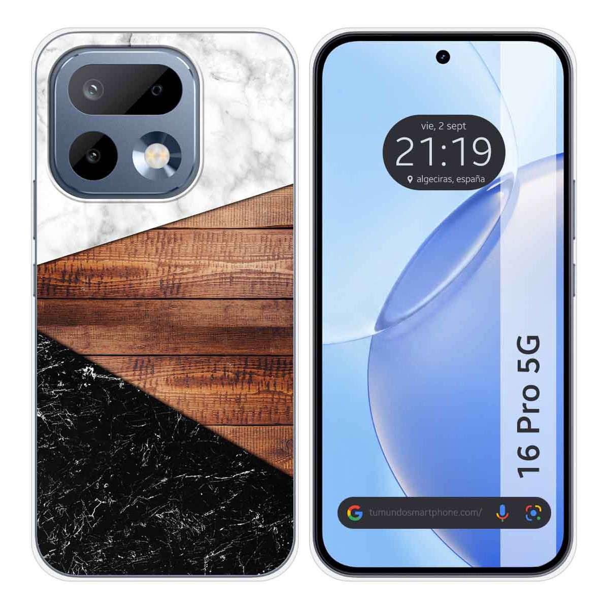 Funda Silicona para Realme 16 Pro 5G diseño Mármol 11 Dibujos