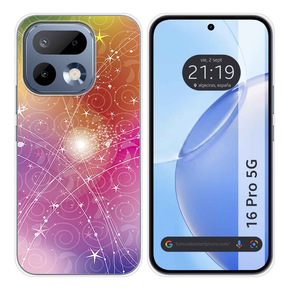 Funda Silicona para Realme 16 Pro 5G diseño Abstracto Dibujos