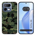 Funda Silicona para Realme 16 Pro 5G diseño Camuflaje Dibujos