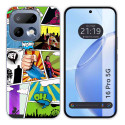 Funda Silicona para Realme 16 Pro 5G diseño Comic Dibujos