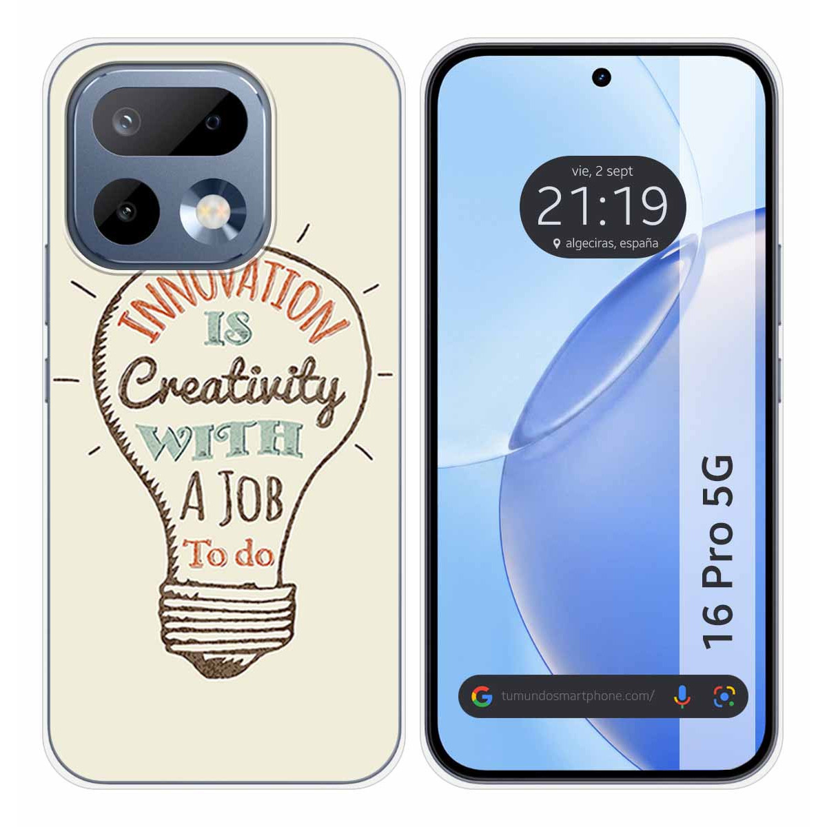 Funda Silicona para Realme 16 Pro 5G diseño Creativity Dibujos
