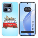 Funda Silicona para Realme 16 Pro 5G diseño Furgoneta Dibujos