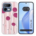 Funda Silicona para Realme 16 Pro 5G diseño Flores Vintage Dibujos