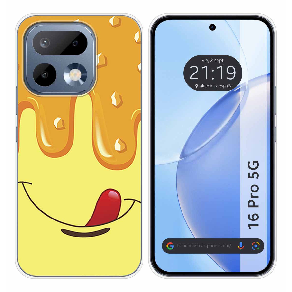 Funda Silicona para Realme 16 Pro 5G diseño Helado Vainilla Dibujos