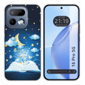 Funda Silicona para Realme 16 Pro 5G diseño Libro Cuentos Dibujos