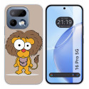 Funda Silicona para Realme 16 Pro 5G diseño Leon Dibujos