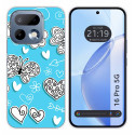 Funda Silicona para Realme 16 Pro 5G diseño Mariposas Dibujos