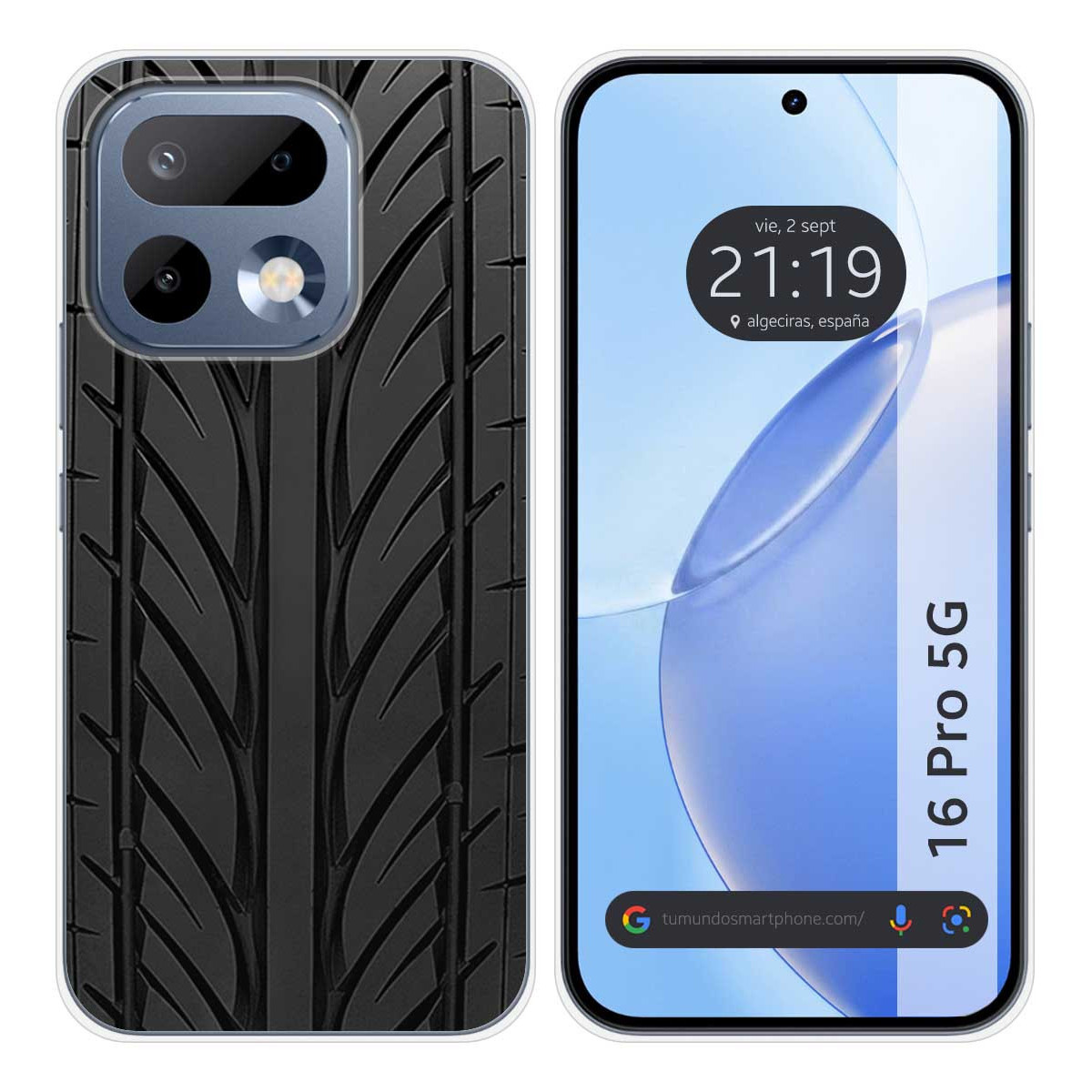 Funda Silicona para Realme 16 Pro 5G diseño Neumatico Dibujos