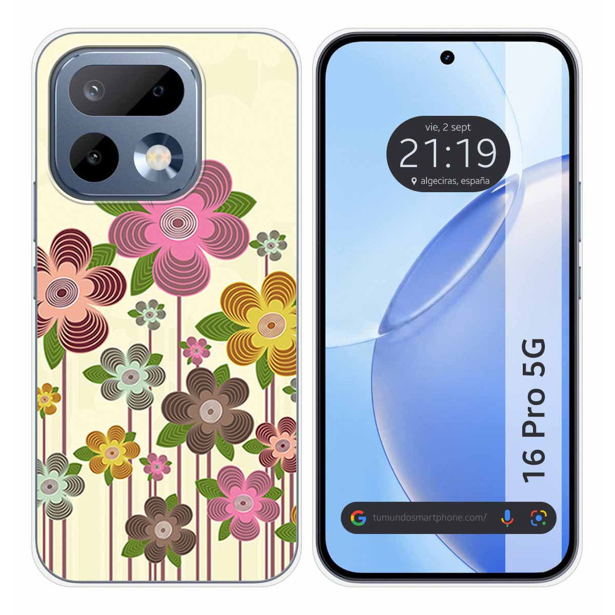 Funda Silicona para Realme 16 Pro 5G diseño Primavera En Flor Dibujos