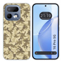 Funda Silicona para Realme 16 Pro 5G diseño Sand Camuflaje Dibujos