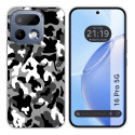 Funda Silicona para Realme 16 Pro 5G diseño Snow Camuflaje Dibujos