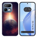 Funda Silicona para Realme 16 Pro 5G diseño Tierra Dibujos