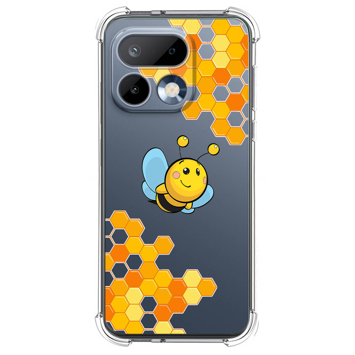 Funda Silicona Antigolpes para Realme 16 Pro 5G diseño Abeja Dibujos