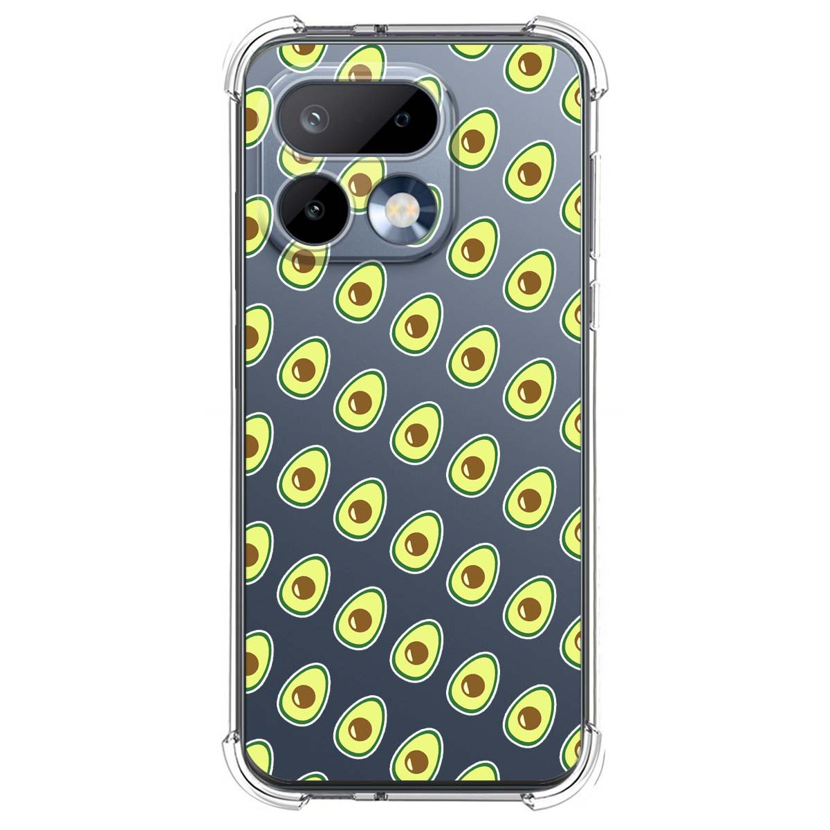 Funda Silicona Antigolpes para Realme 16 Pro 5G diseño Aguacate Dibujos