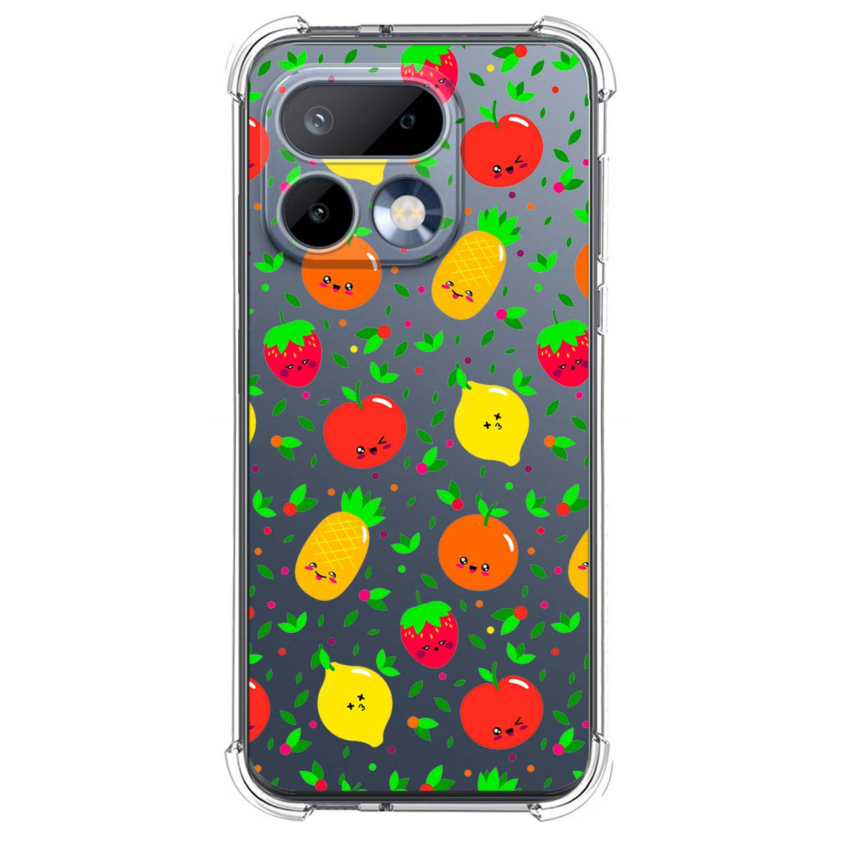 Funda Silicona Antigolpes para Realme 16 Pro 5G diseño Frutas 01 Dibujos