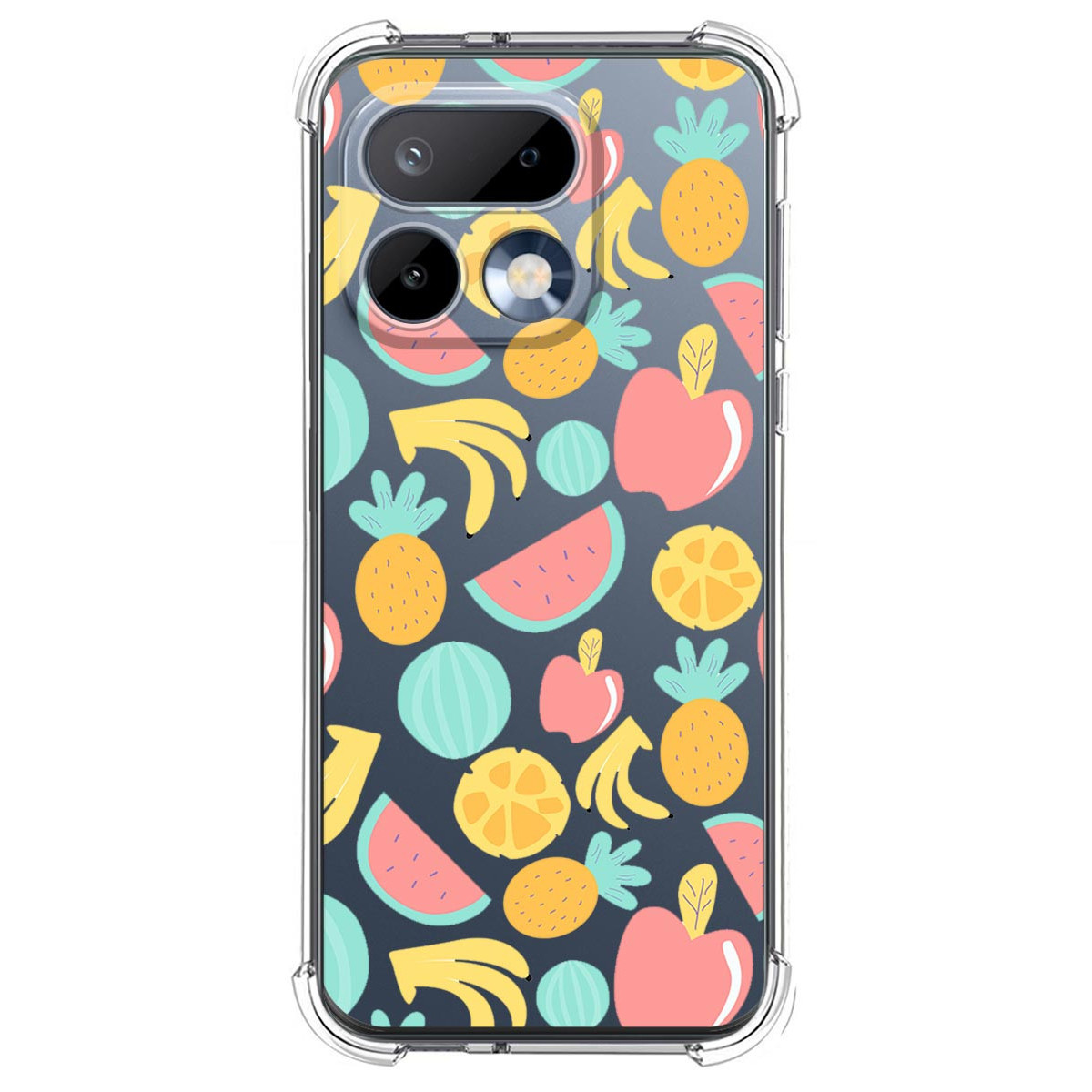 Funda Silicona Antigolpes para Realme 16 Pro 5G diseño Frutas 02 Dibujos