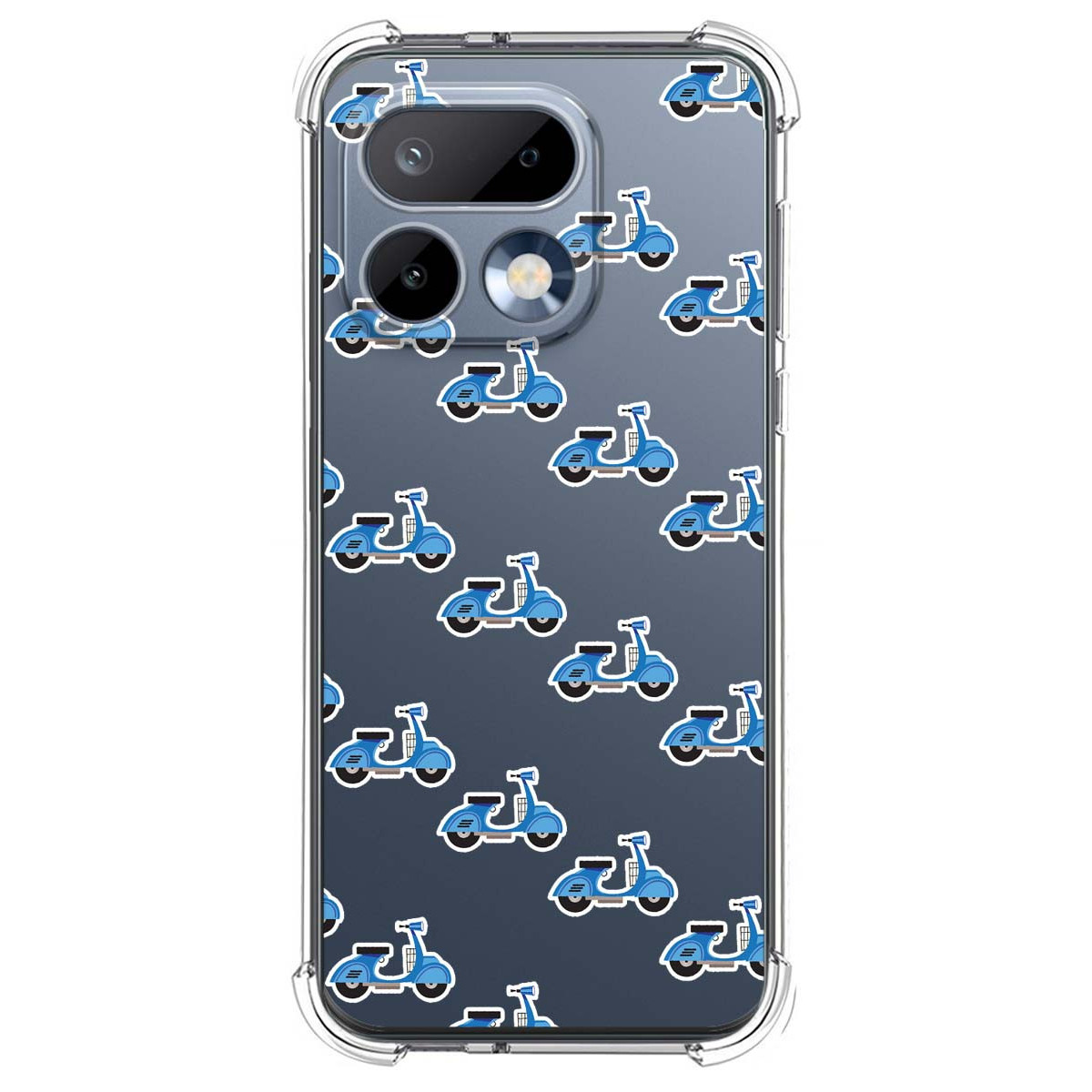 Funda Silicona Antigolpes para Realme 16 Pro 5G diseño Scooter Dibujos