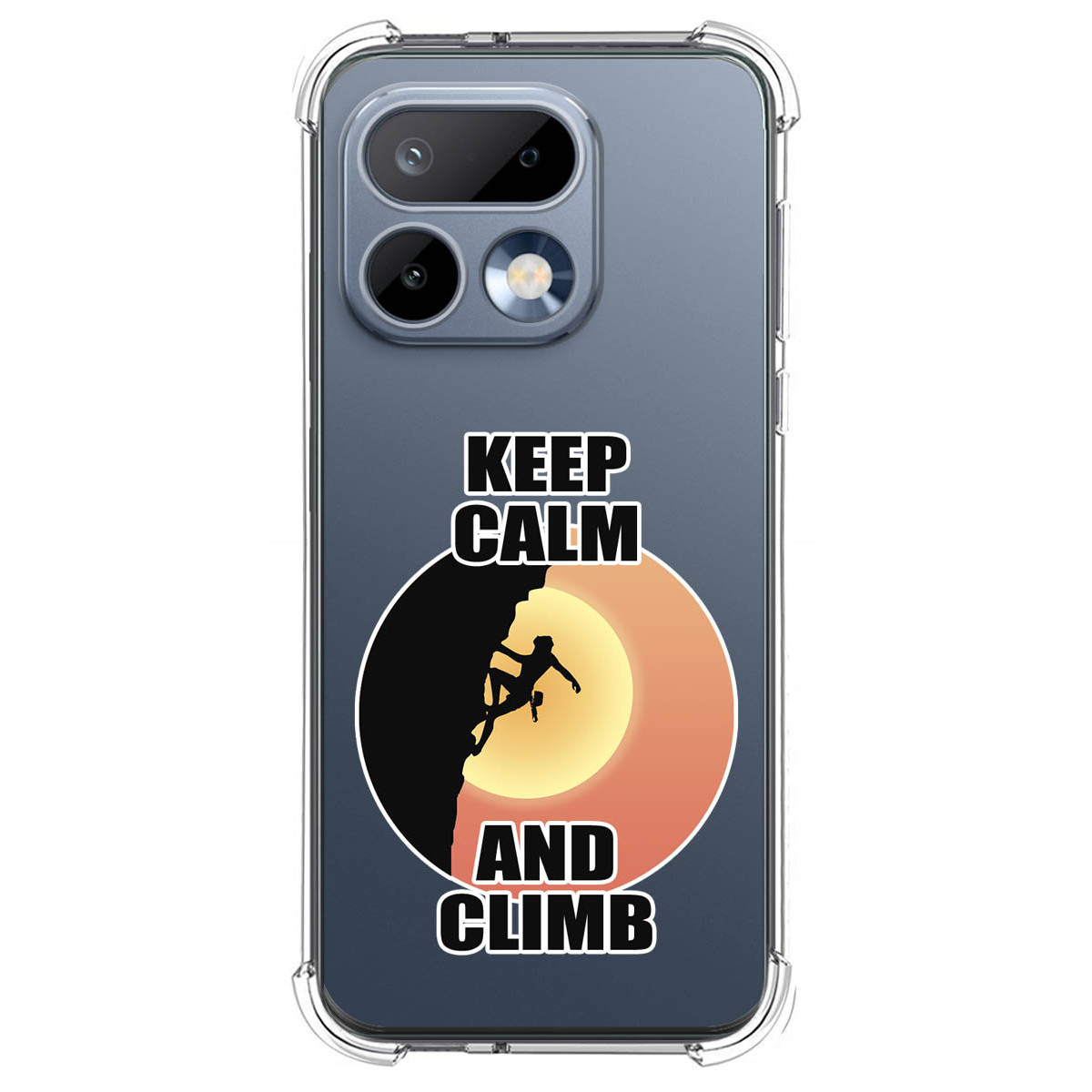 Funda Silicona Antigolpes para Realme 16 Pro 5G diseño Mujer Escalada Dibujos