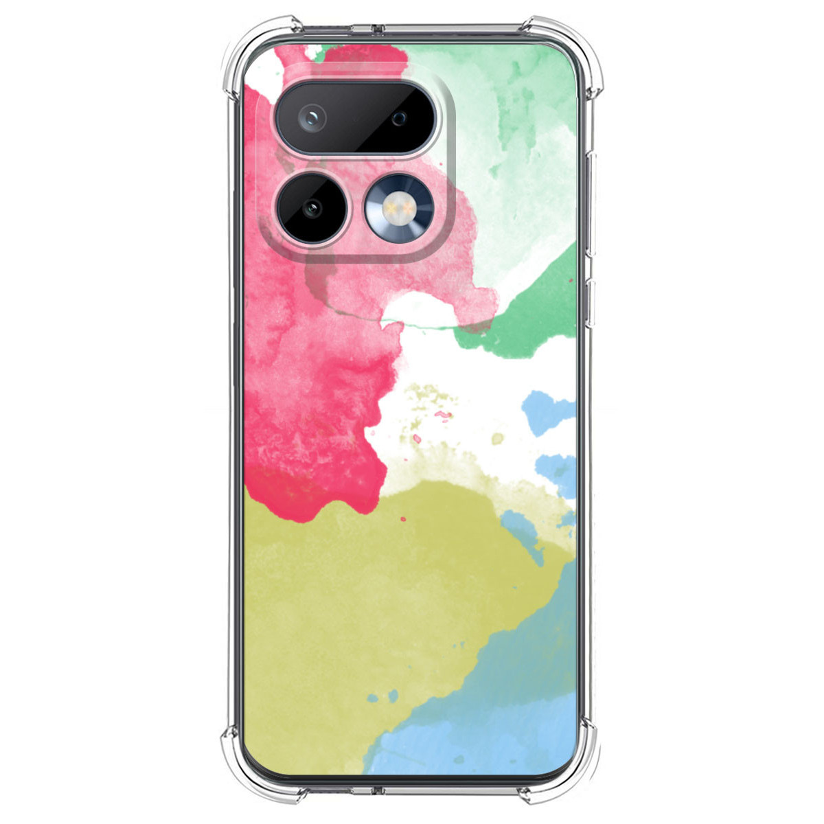 Funda Silicona Antigolpes para Realme 16 Pro 5G diseño Acuarela 02 Dibujos