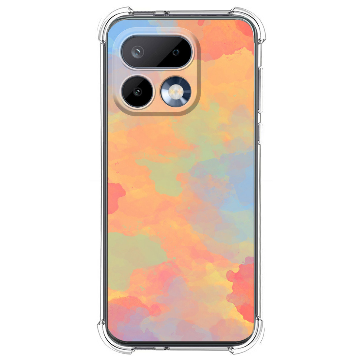 Funda Silicona Antigolpes para Realme 16 Pro 5G diseño Acuarela 08 Dibujos