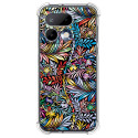 Funda Silicona Antigolpes para Realme 16 Pro 5G diseño Flores 04 Dibujos