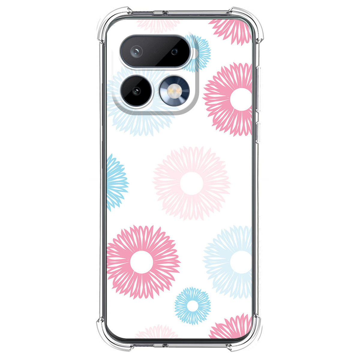 Funda Silicona Antigolpes para Realme 16 Pro 5G diseño Flores 06 Dibujos