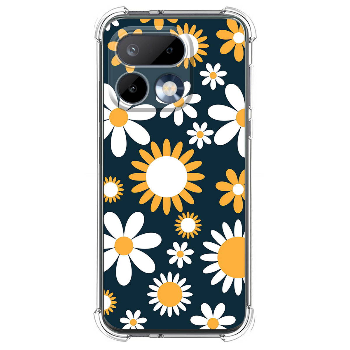 Funda Silicona Antigolpes para Realme 16 Pro 5G diseño Flores 08 Dibujos