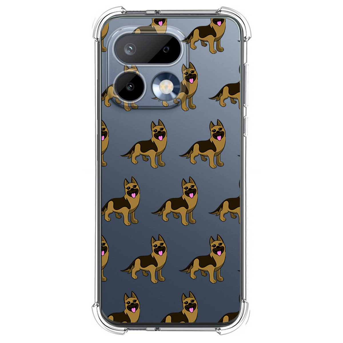 Funda Silicona Antigolpes para Realme 16 Pro 5G diseño Perros 09 Dibujos