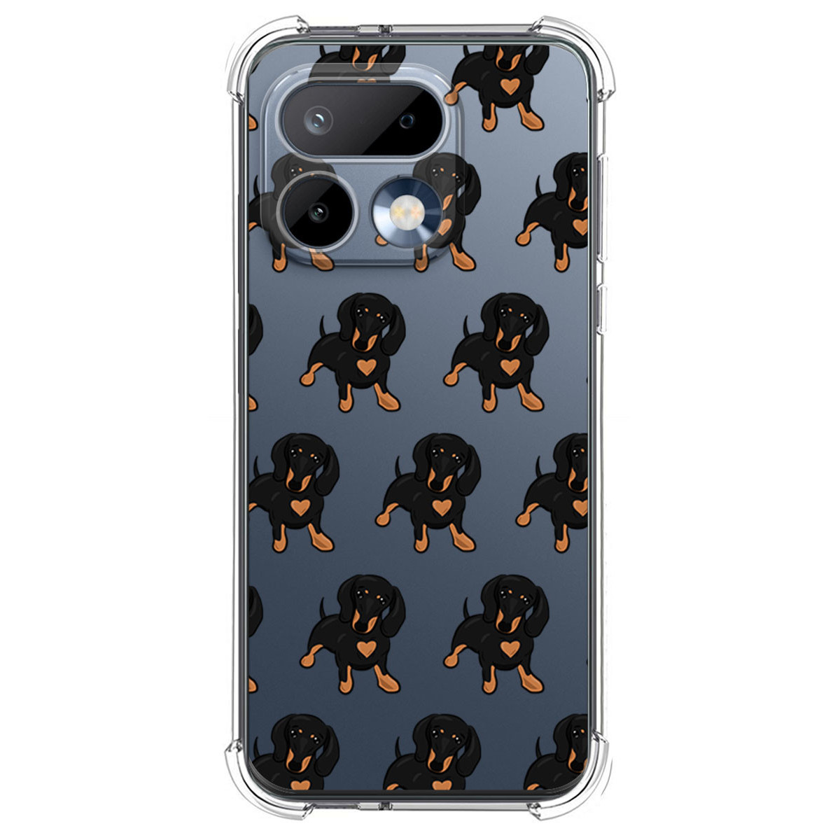 Funda Silicona Antigolpes para Realme 16 Pro 5G diseño Perros 10 Dibujos