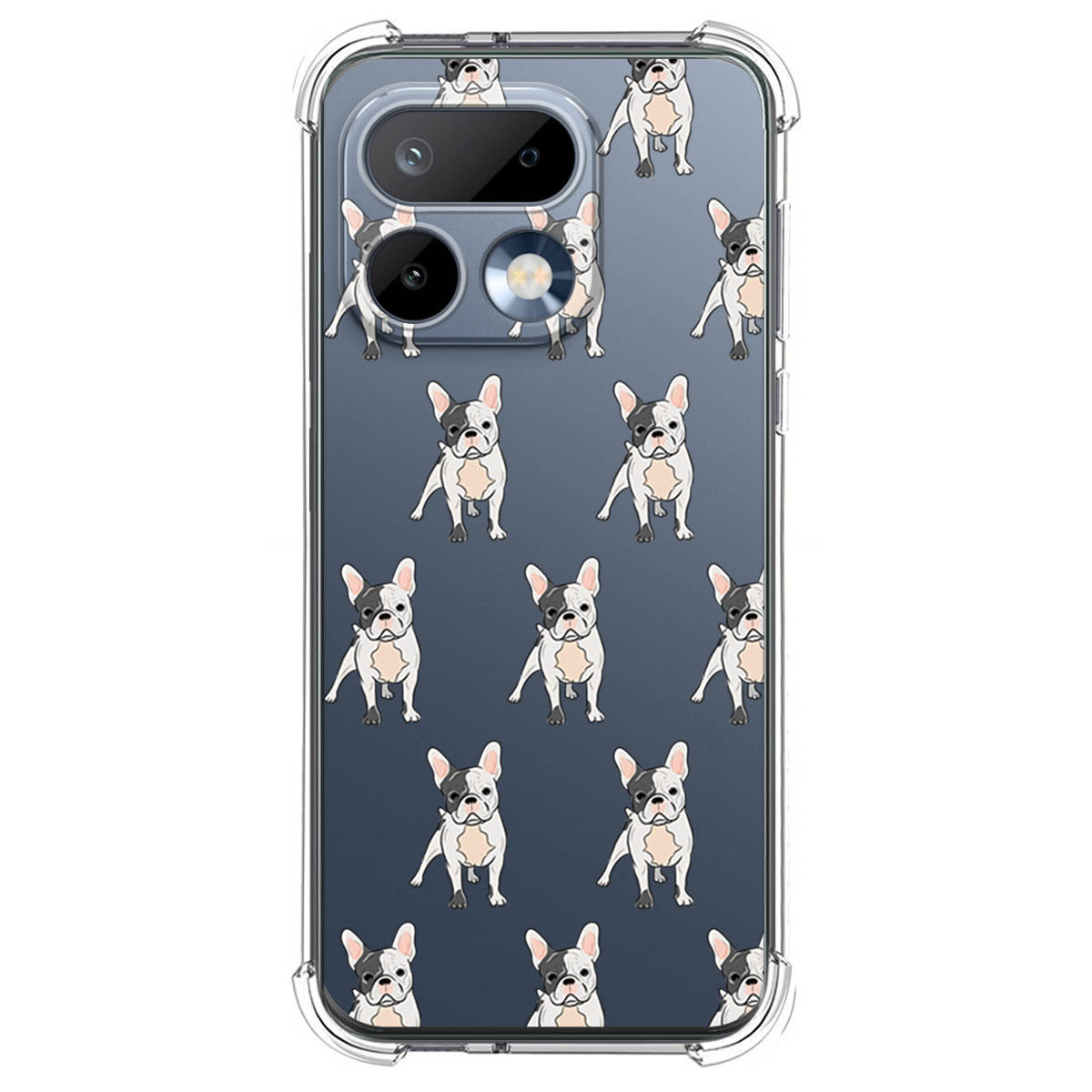 Funda Silicona Antigolpes para Realme 16 Pro 5G diseño Perros 12 Dibujos