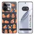 Funda Silicona Transparente para Realme 16 Pro+ Plus 5G diseño Capibara 01 Dibujos