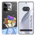 Funda Silicona Transparente para Realme 16 Pro+ Plus 5G diseño Cabra Dibujos