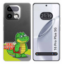 Funda Silicona Transparente para Realme 16 Pro+ Plus 5G diseño Coco Dibujos