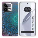 Funda Silicona Transparente para Realme 16 Pro+ Plus 5G diseño Mandala Dibujos