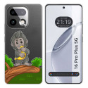 Funda Silicona Transparente para Realme 16 Pro+ Plus 5G diseño Mono Dibujos