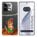 Funda Silicona Transparente para Realme 16 Pro+ Plus 5G diseño Suricata Dibujos